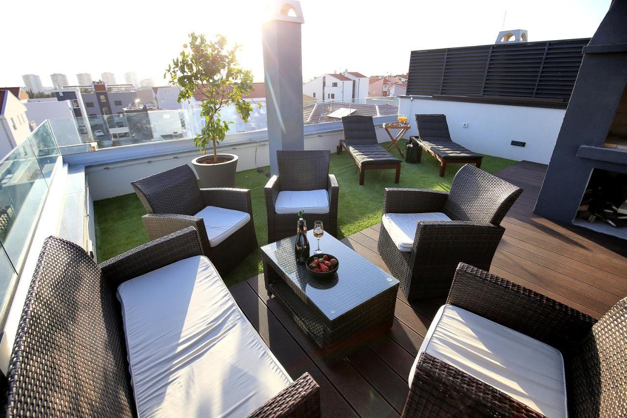 Esso Private Roof Terrace Zadar Exterior foto